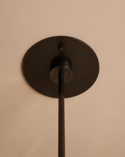 Classic Rondel Pendant "Smokey Bronze"