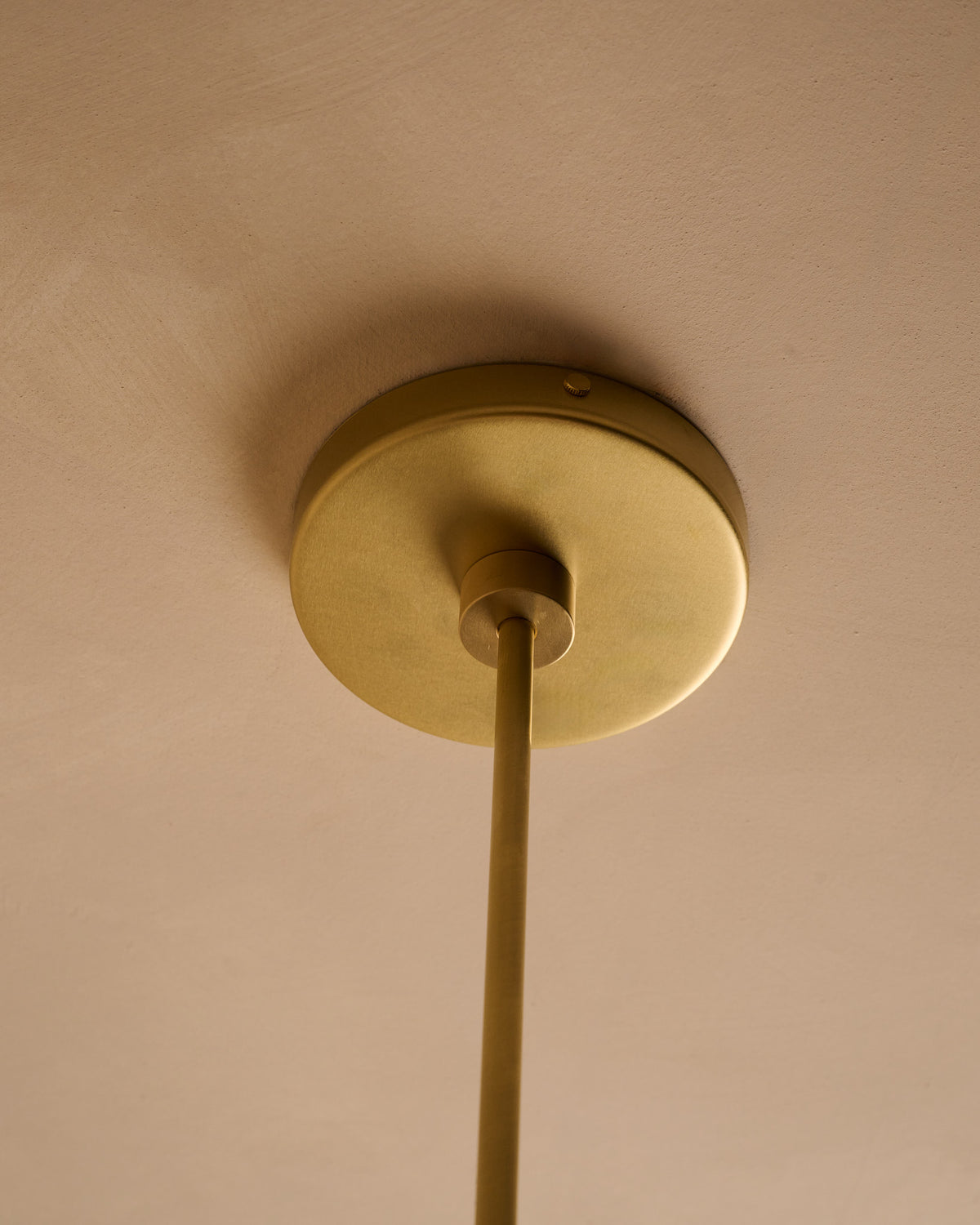 Classic Rondel "Alabaster" Pendant Light