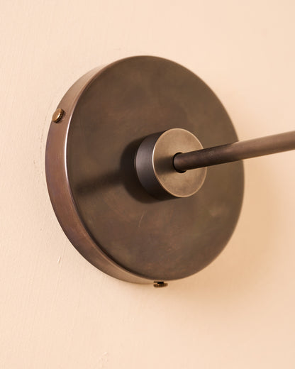 The Carriage "Burnished Brass" Wall Sconce