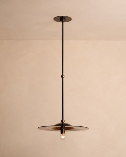 Classic Rondel Pendant "Smokey Bronze"