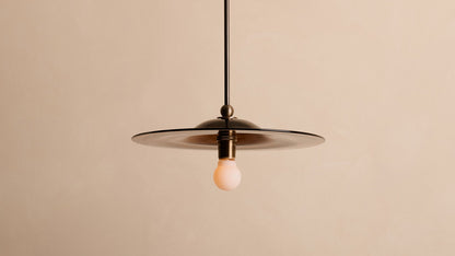 Classic Rondel Pendant "Smokey Bronze"