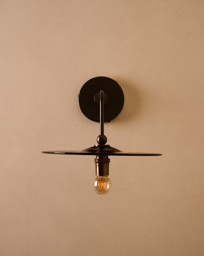 The Carriage "Burnished Brass" Wall Sconce
