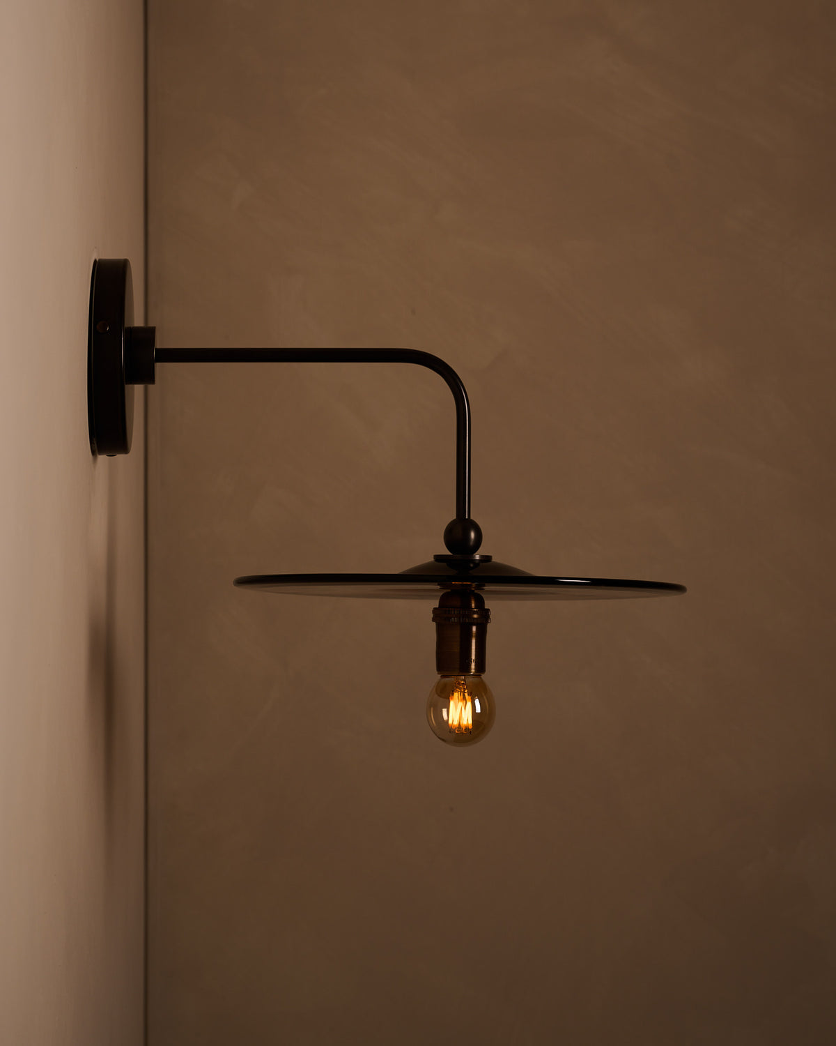 The Carriage "Burnished Brass" Wall Sconce