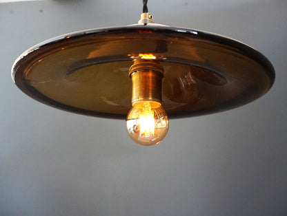 The Bankers Shade "Amber" - R.V.HARGRAVE    #