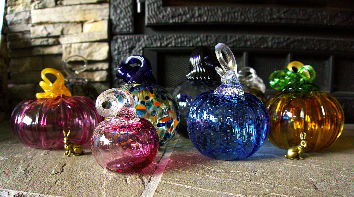 Blown Glass Pumpkins/For Vendors